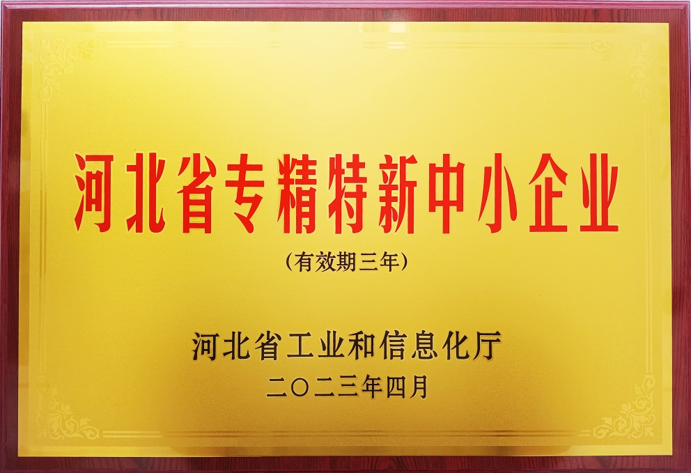 Hebei Specialized and Sophisticated SME
